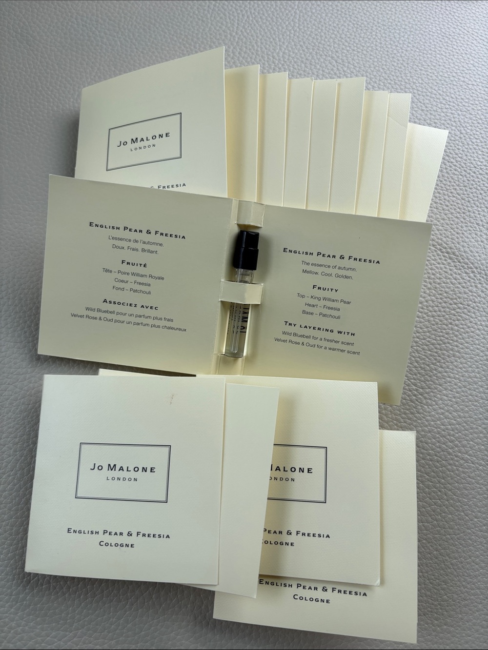 Jo Malone English pear&freesia cologne (14 samples )